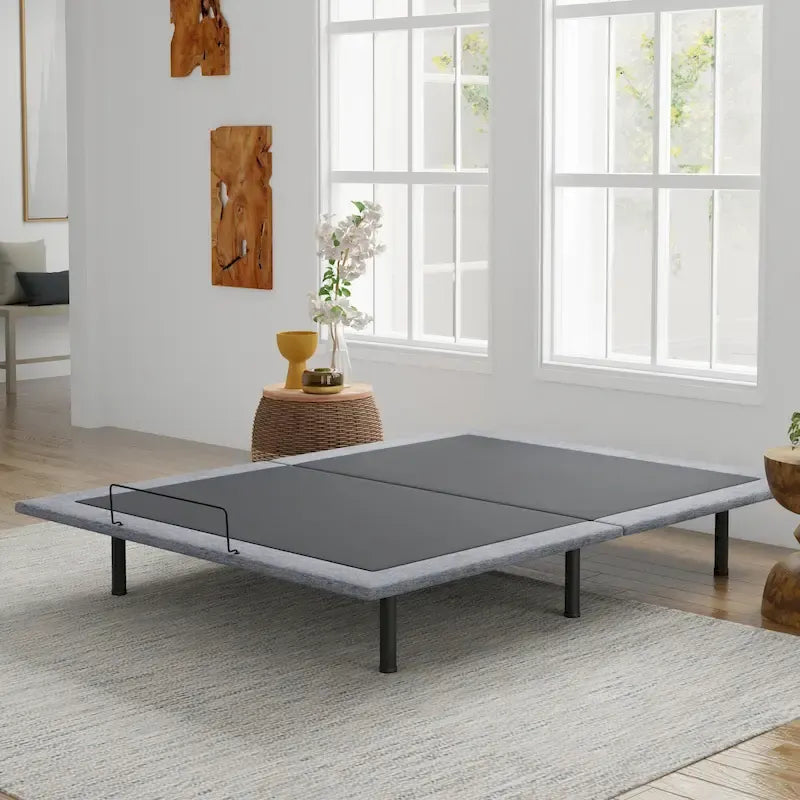 Base Regolabile per Letto con 3 Posizioni Preimpostate e Memoria Posizione Personalizzata – Grigio, Twin XL / Queen / Split King