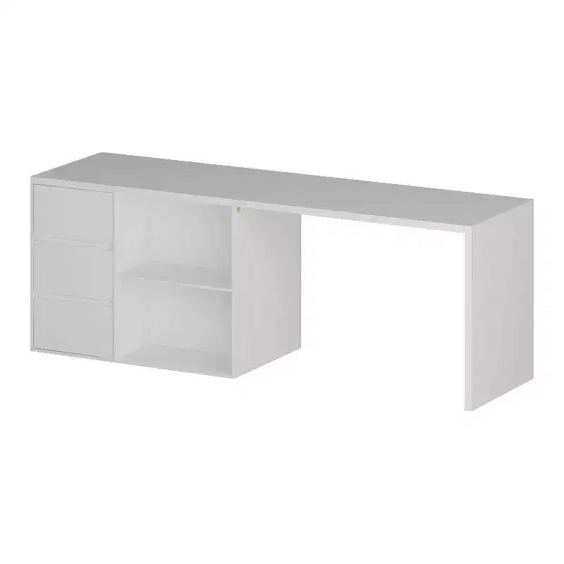 Famapy isola da cucina bianca con contenitore tavolo da cucina in legno mobiletto per stoviglie