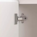 Famapy isola da cucina bianca con contenitore tavolo da cucina in legno mobiletto per stoviglie