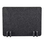 Stand Up Desk Store ReFocus Raw Noise and Distraction Reducing Freestanding Acoustic Desk Divider Mounted Privacy Panel