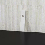 Famapy Cassettiera Lucida Lucidato con 6 Cassetti Comò Stile Moderno e Contemporaneo Nero