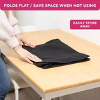 Hold N' Storage - Organizer per borse porta abiti con inserto in cedro per proteggere dalle tarme, set da 2 - Nero