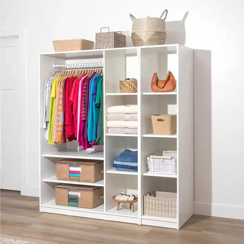 Hold N' Storage - Organizer per borse porta abiti con inserto in cedro per proteggere dalle tarme, set da 2 - Nero