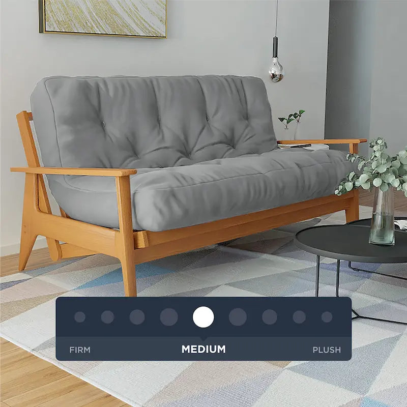 Materasso Futon Queen in Gel Memory Foam da 8 Pollici – 8 Colori, Per 1–2 Persone