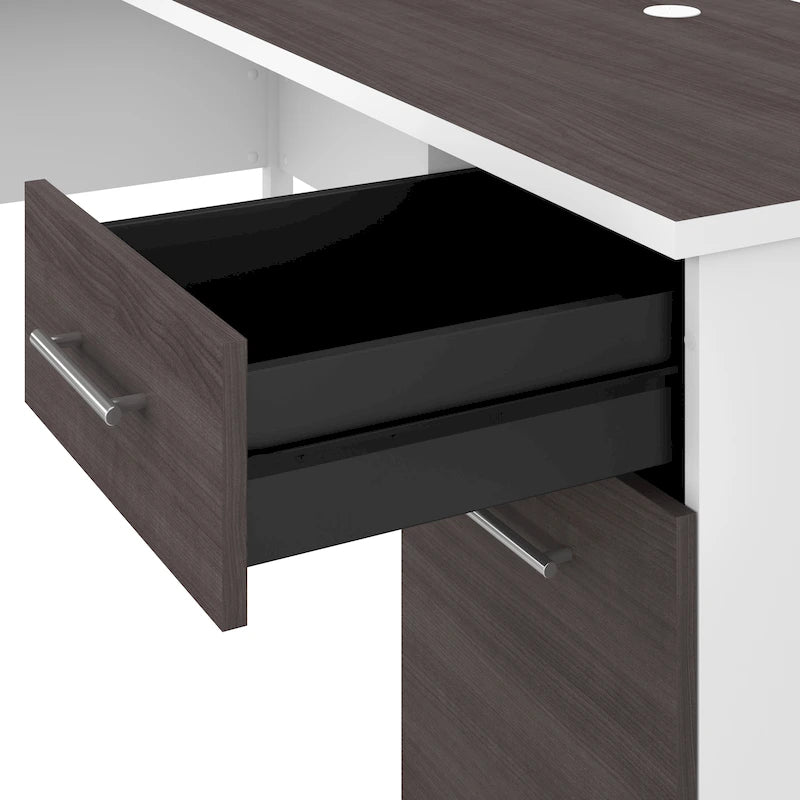 Scrivania da ufficio transitoria da 60W con cassetti – Diversi colori, singola