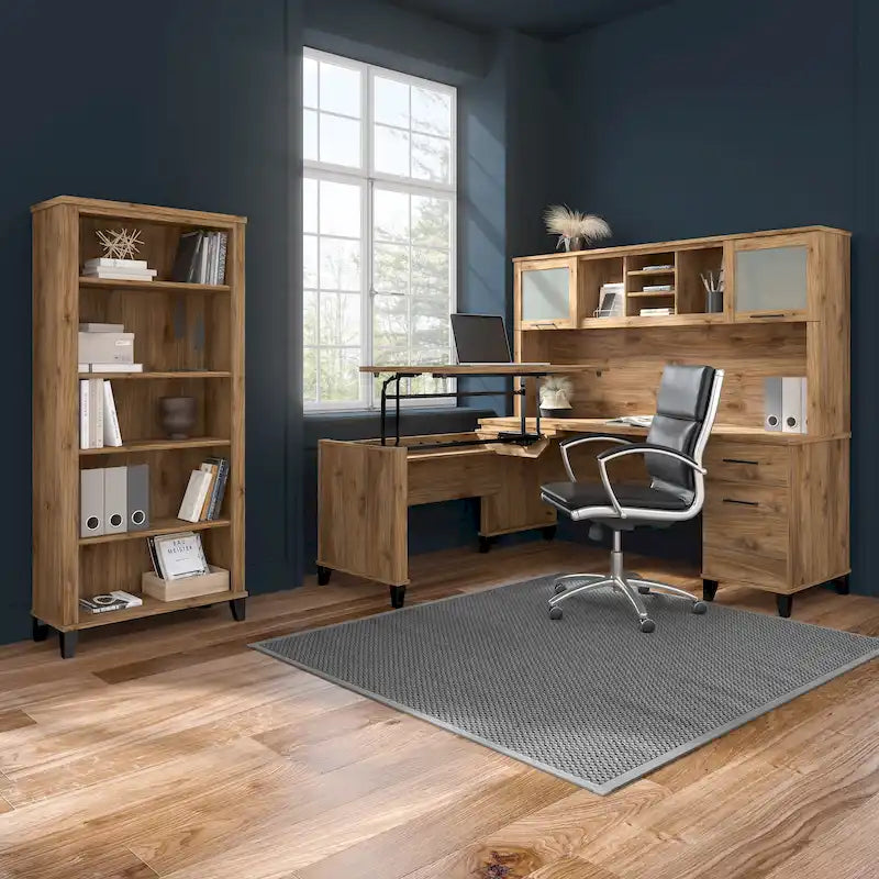 Scrivania da ufficio transitoria da 60W con cassetti – Diversi colori, singola