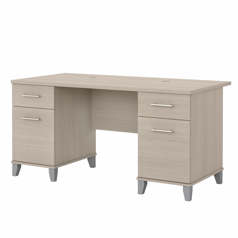 Scrivania da ufficio transitoria da 60W con cassetti – Diversi colori, singola