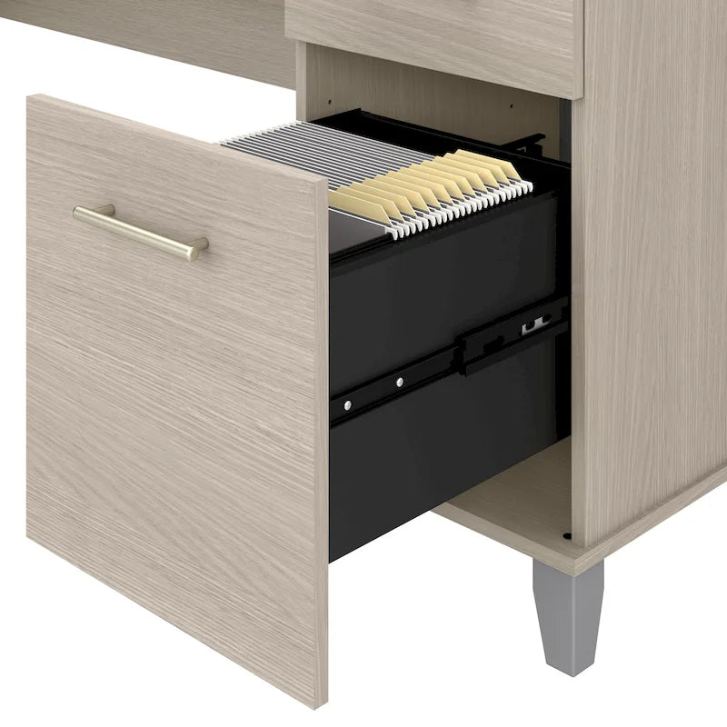 Scrivania da ufficio transitoria da 60W con cassetti – Diversi colori, singola