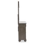 Camera da letto tradizionale Poster in legno grigio – Queen / King / Cal King, 2 persone