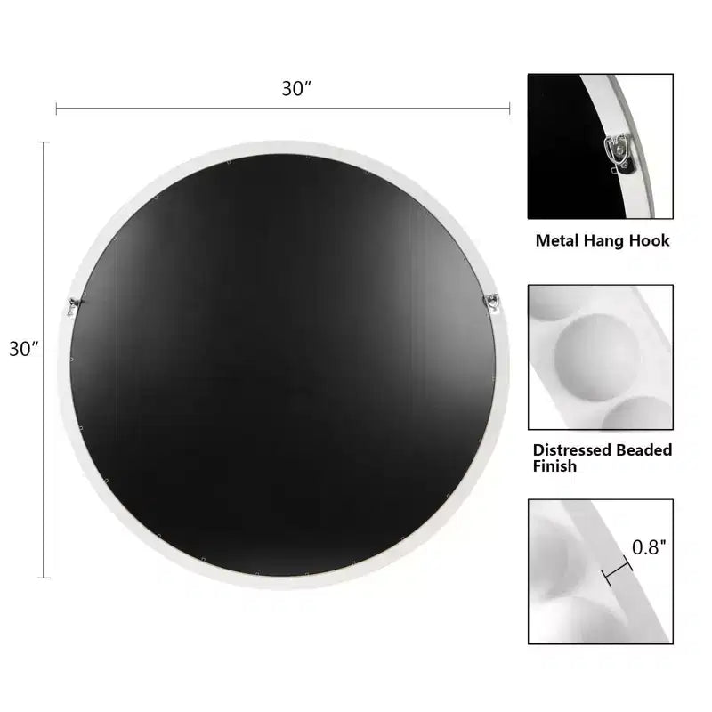 Specchio rotondo WallBeyond 30 Ballpoint