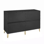 Manhattan Comfort Dumbo Set di 2 Comò Moderni a 5 Cassetti e Comò Doppio a 10 Cassetti