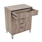 Manhattan Comfort Dumbo Set di 2 Comò Moderni a 5 Cassetti e Comò Doppio a 10 Cassetti
