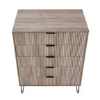 Manhattan Comfort Dumbo Set di 2 Comò Moderni a 5 Cassetti e Comò Doppio a 10 Cassetti