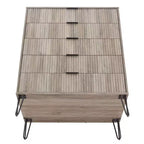 Manhattan Comfort Dumbo Set di 2 Comò Moderni a 5 Cassetti e Comò Doppio a 10 Cassetti
