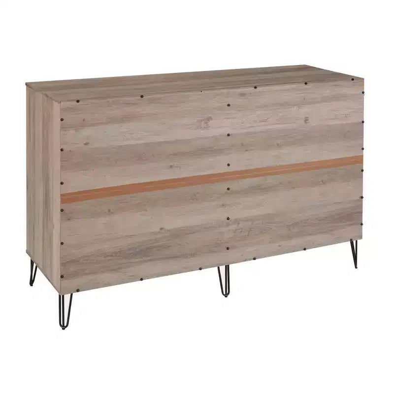Manhattan Comfort Dumbo Set di 2 Comò Moderni a 5 Cassetti e Comò Doppio a 10 Cassetti