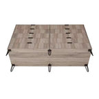 Manhattan Comfort Dumbo Set di 2 Comò Moderni a 5 Cassetti e Comò Doppio a 10 Cassetti