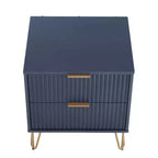 Set comò Manhattan Comfort Dumbo 3 pezzi con 5 cassetti, comò a 3 cassetti e comodino