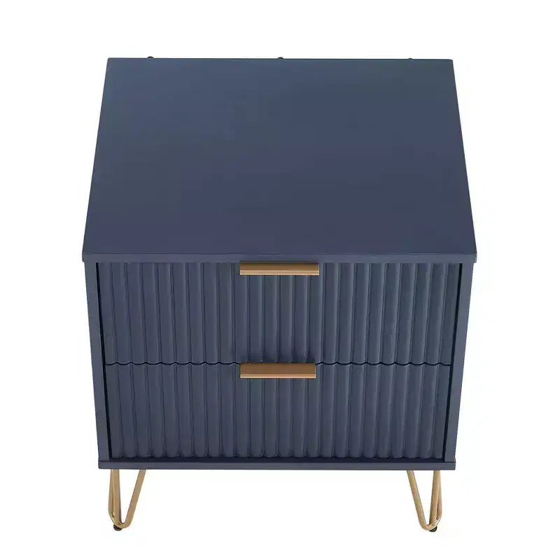 Set comò Manhattan Comfort Dumbo 3 pezzi con 5 cassetti, comò a 3 cassetti e comodino