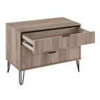 Set comò Manhattan Comfort Dumbo 3 pezzi con 5 cassetti, comò a 3 cassetti e comodino