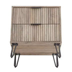 Set comò Manhattan Comfort Dumbo 3 pezzi con 5 cassetti, comò a 3 cassetti e comodino