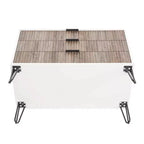 Set comò Manhattan Comfort Dumbo 3 pezzi con 5 cassetti, comò a 3 cassetti e comodino