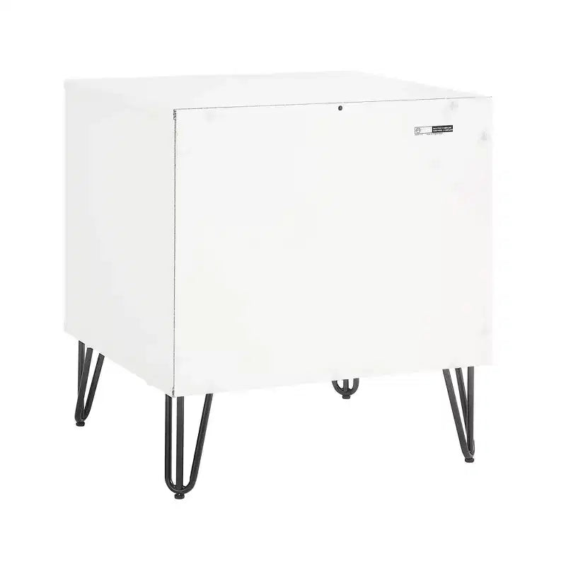 Set comò Manhattan Comfort Dumbo 3 pezzi con 5 cassetti, comò a 3 cassetti e comodino