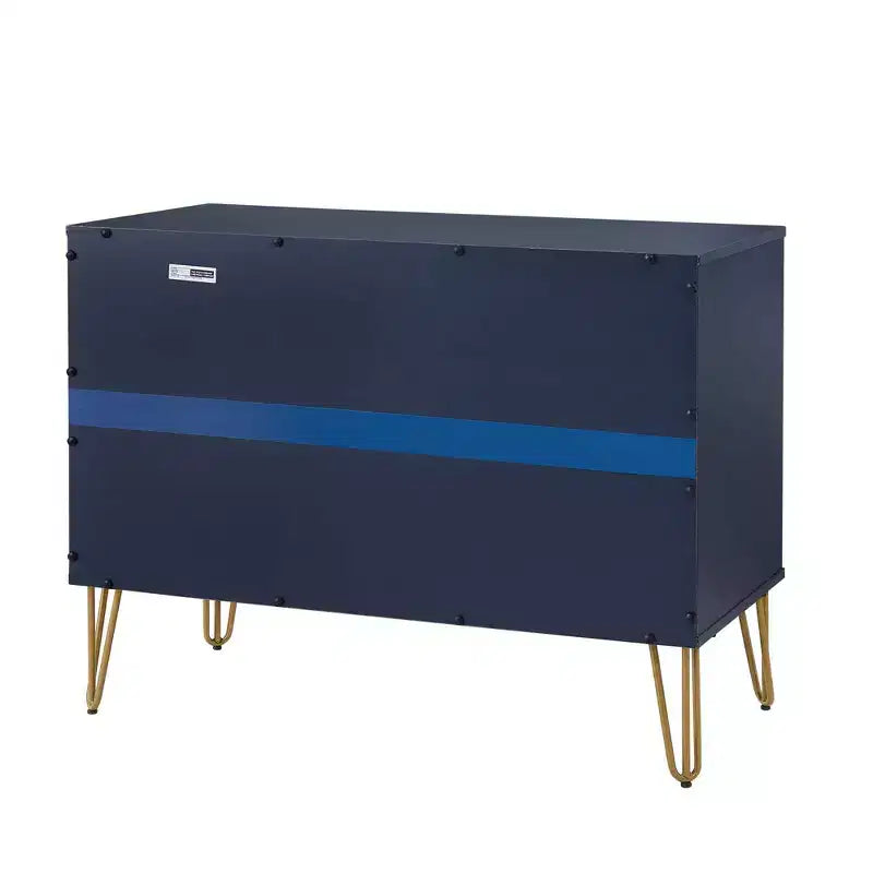 Set comò Manhattan Comfort Dumbo 3 pezzi con 5 cassetti, comò a 3 cassetti e comodino