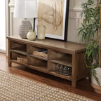 Mobile multimediale a 6 ripiani Saide - AMH6525 - Rovere - Safavieh Couture