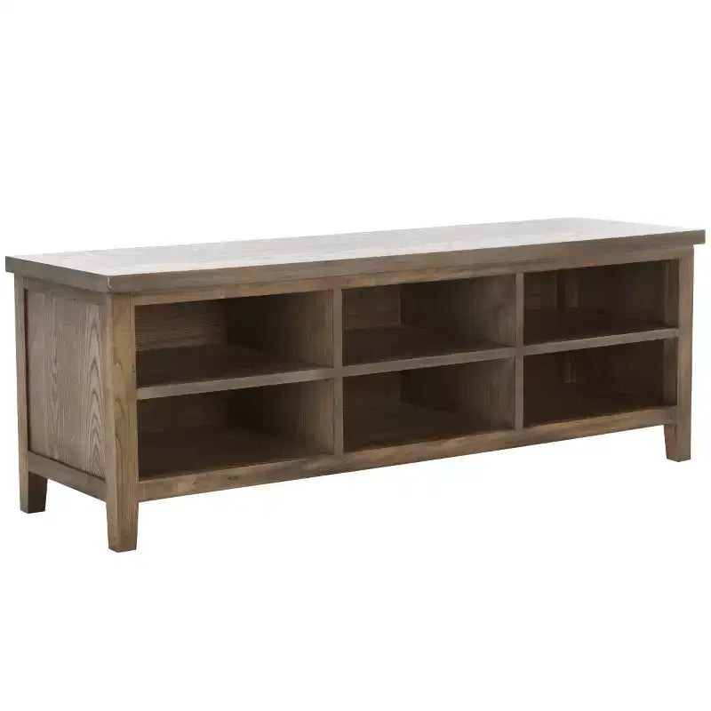 Mobile multimediale a 6 ripiani Saide - AMH6525 - Rovere - Safavieh Couture