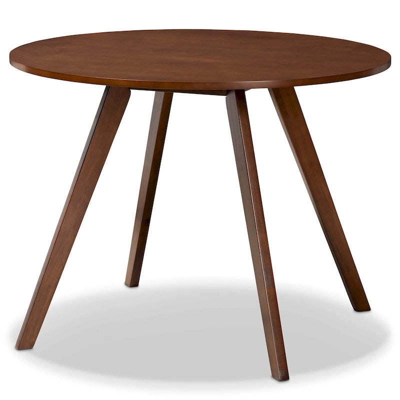Set pranzo in legno massello con gambe a mezzaluna, 4 sedie e panca – Naturale / Grigio, 6 posti a sedere