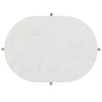 Tavolino Dove - ACC2501A - Effetto Marmo Bianco/Oro - Safavieh
