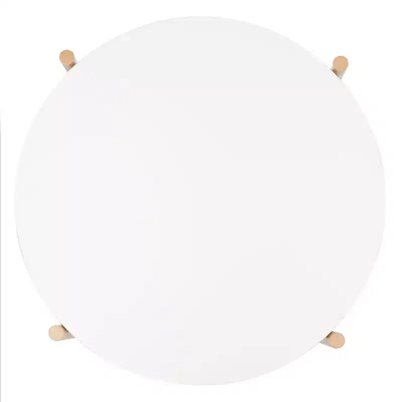 Tavolino Solara Accent - ACC5801A - Bianco/Naturale - Safavieh