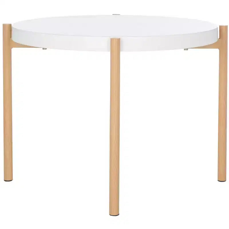 Tavolino Solara Accent - ACC5801A - Bianco/Naturale - Safavieh