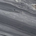 Tavolino d'appoggio rotondo Guenon - ACC9801A - Marmo Grigio/Nero - Safavieh