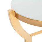 Tavolino d'appoggio Ormond - FOX2530A - Oro/Bianco - Safavieh Couture