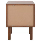 Comodino Silvanna - NST9601A - Noce/Naturale - Safavieh