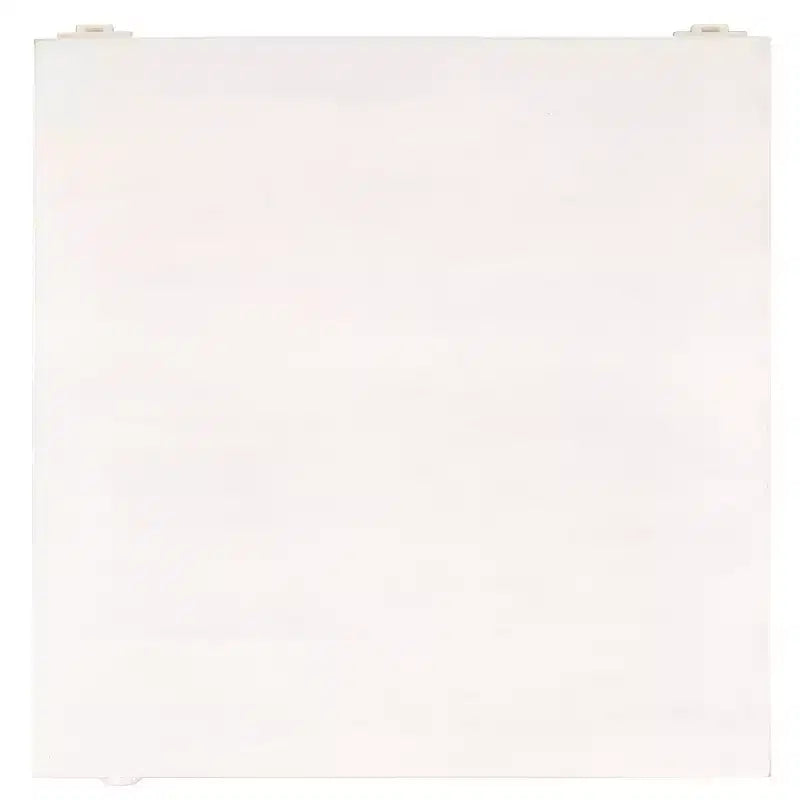 Comodino Raura a 2 ripiani e 1 anta - NST5303 - Bianco Laccato - Safavieh