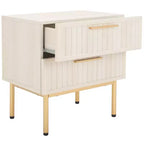 Comodino Axelle con 2 cassetti - NST9608 - Safavieh
