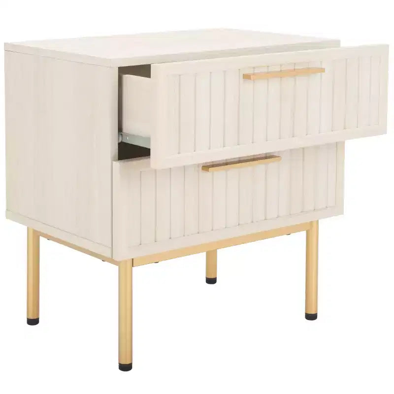 Comodino Axelle con 2 cassetti - NST9608 - Safavieh