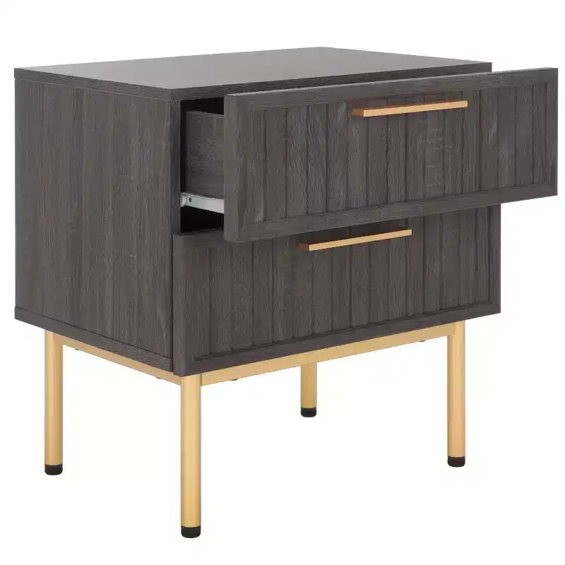 Comodino Axelle con 2 cassetti - NST9608 - Safavieh