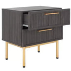 Comodino Axelle con 2 cassetti - NST9608 - Safavieh