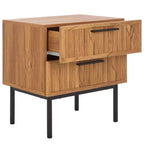 Comodino Axelle con 2 cassetti - NST9608 - Safavieh