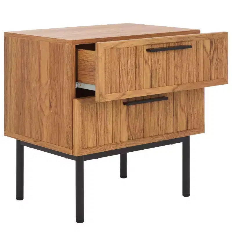 Comodino Axelle con 2 cassetti - NST9608 - Safavieh
