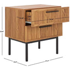 Comodino Axelle con 2 cassetti - NST9608 - Safavieh