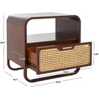 Comodino a 1 cassetto Yates - NST9206 - Safavieh