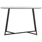 Arrington Console Table - CNS4203A - White Oak/Black - Safavieh