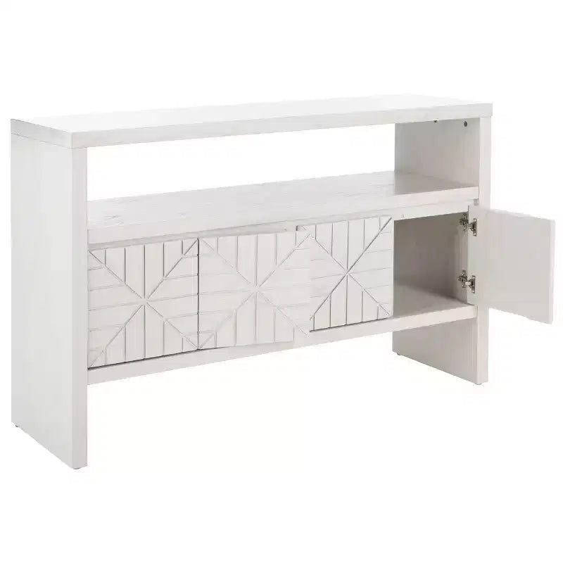 Consolle Zella a 4 ante - CNS5004A - Bianco - Safavieh