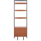 Libreria etagere Lavina a 3 ripiani e 1 anta - ETG9404 - Safavieh