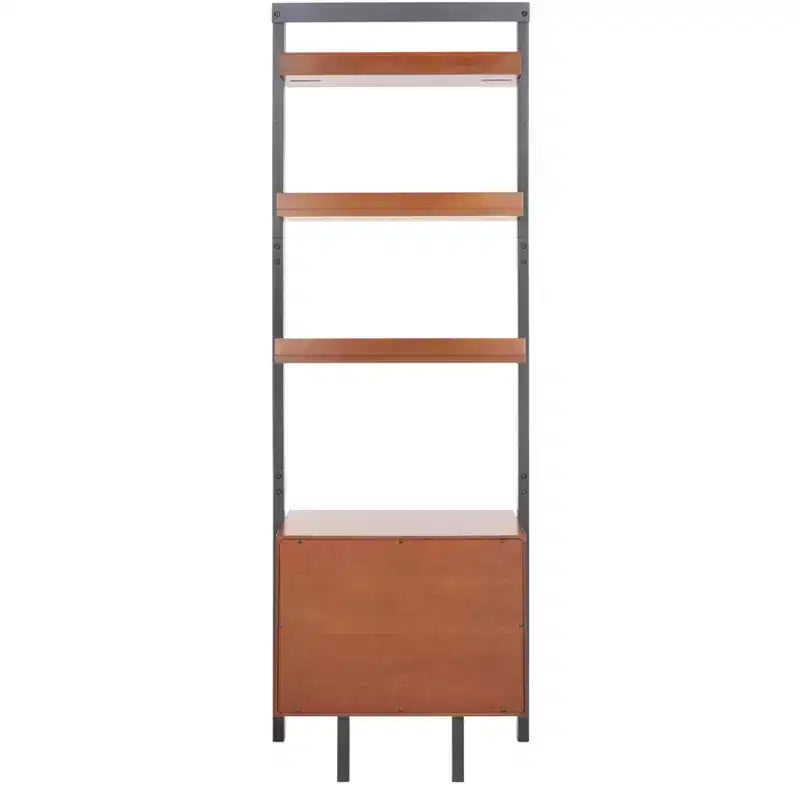 Libreria etagere Lavina a 3 ripiani e 1 anta - ETG9404 - Safavieh