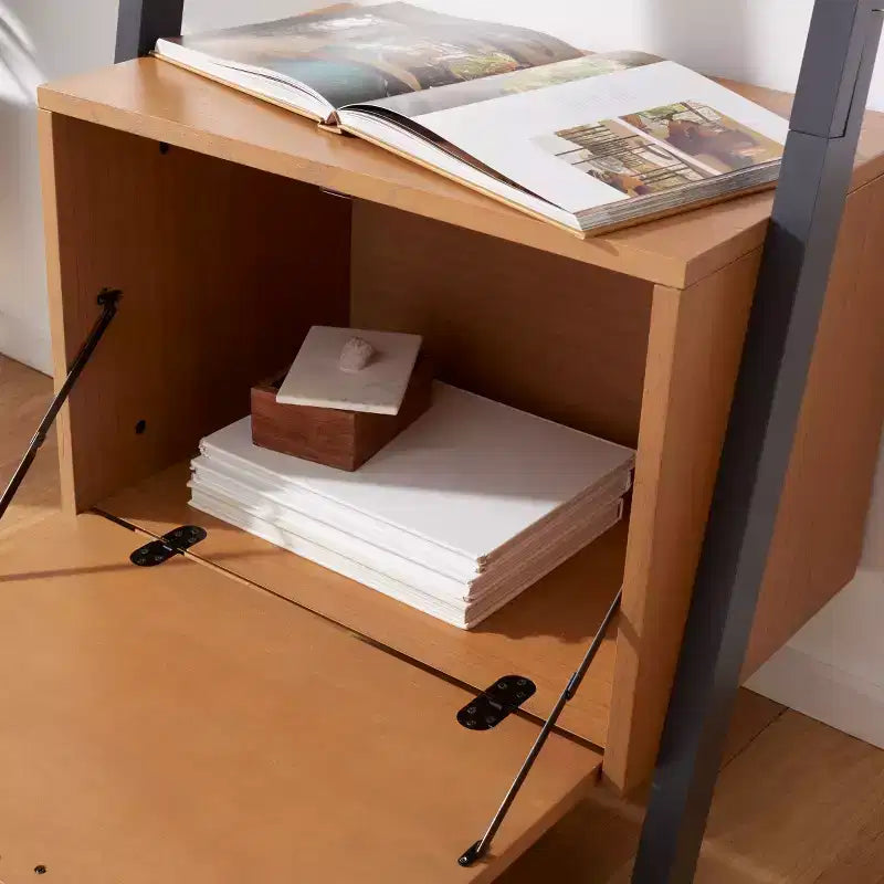 Libreria etagere Lavina a 3 ripiani e 1 anta - ETG9404 - Safavieh